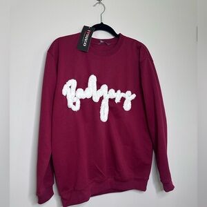 Wisconsin Badgers chenille lettering